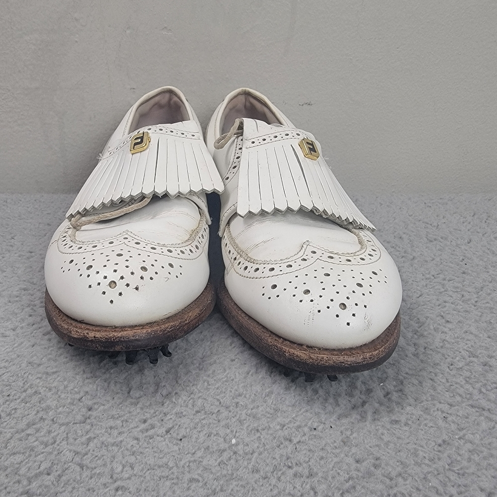 Foot Joy Golf Shoes Womens 6 1/2 Classic Designer Golfing Golf Ladies Vint